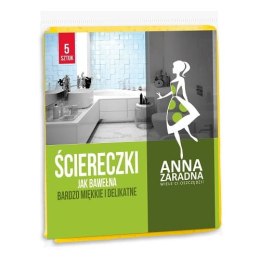 Ściereczki jak bawełna (5szt) Anna Zaradna