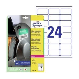 Etykiety Avery Zweckform Ultra Resistant 63,5x33,9