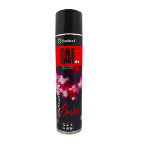 Freshtek ONE SHOT Odświeżacz LOVE 600ml.