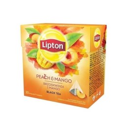 Herbata LIPTON Pyramid Brzoskwinia&Mango 20x1,7g.