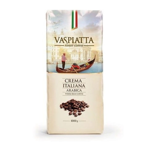 Kawa Vaspiatta CREMA Italiana ziarno 1kg.