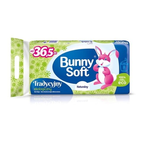 Papier toaletowy zwykły szary 36,5 BUNNY Soft A'8