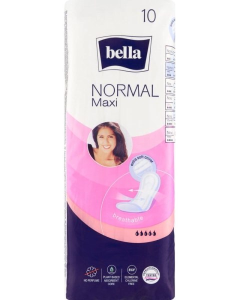 Podpaski BELLA Normal Maxi A'10 (bez skrzyd.)